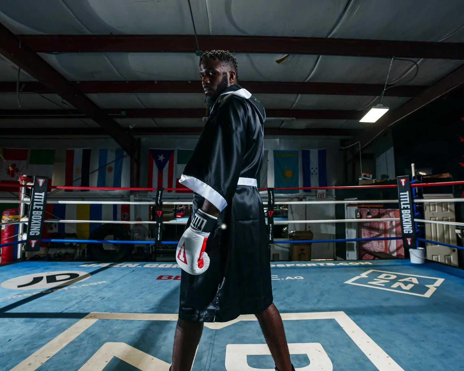 TITLE Boxing Pro Full Length Robe 3.0