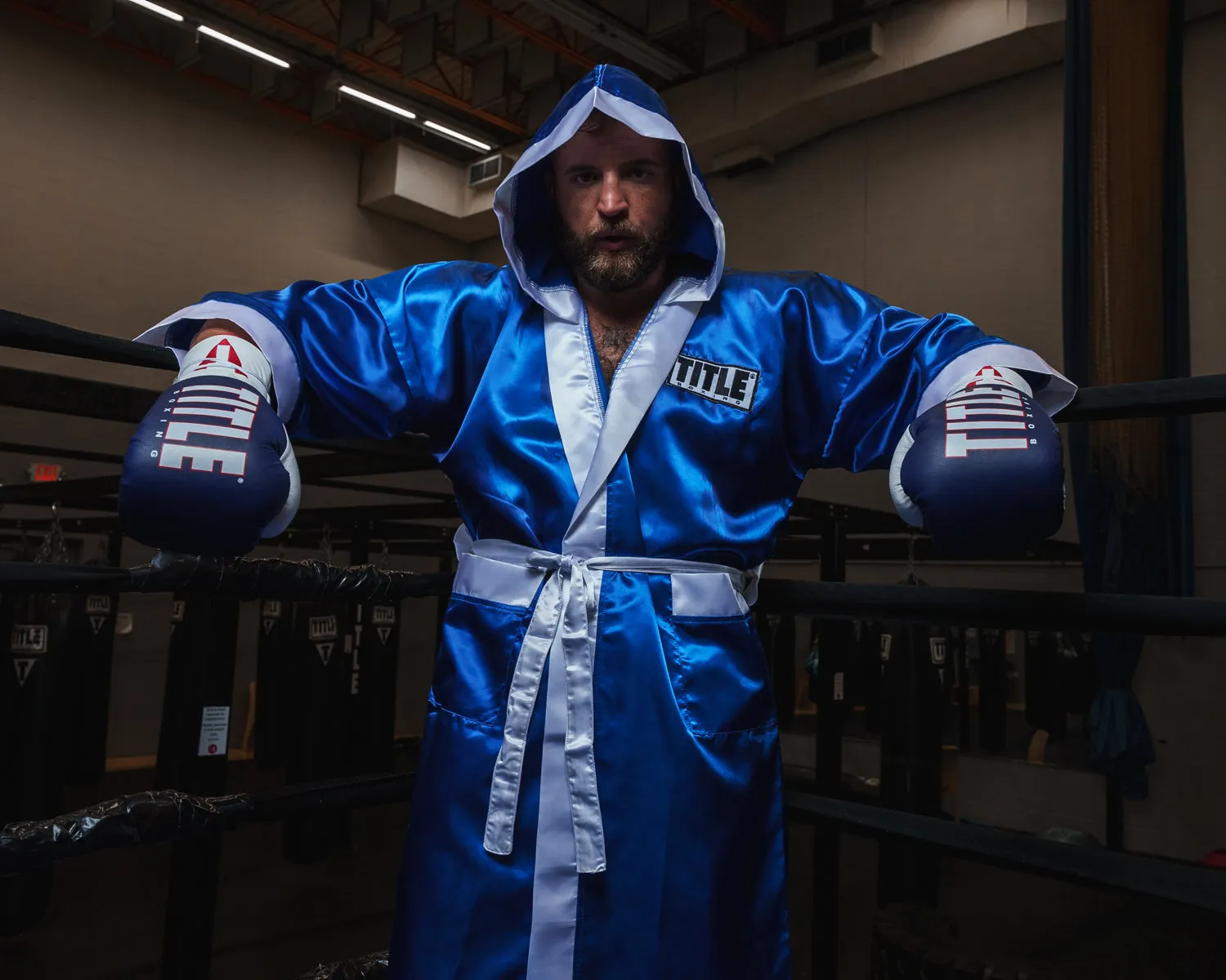 TITLE Boxing Pro Full Length Robe 3.0