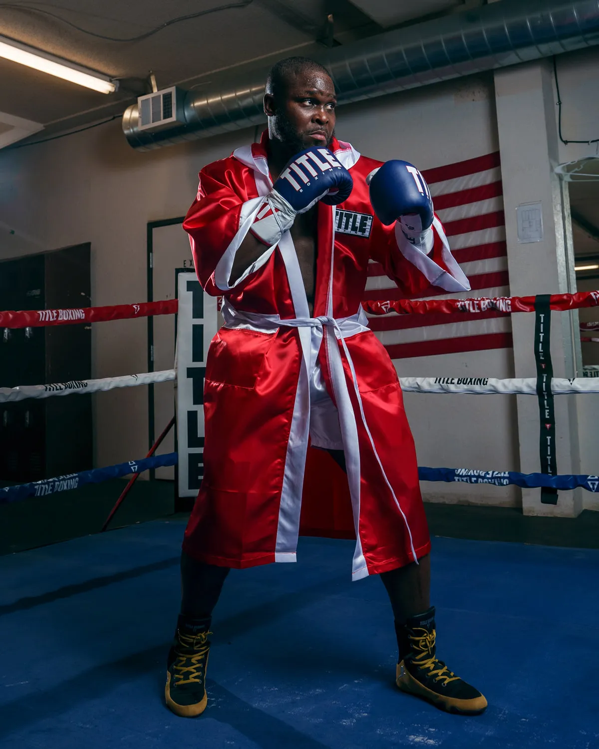 TITLE Boxing Pro Full Length Robe 3.0