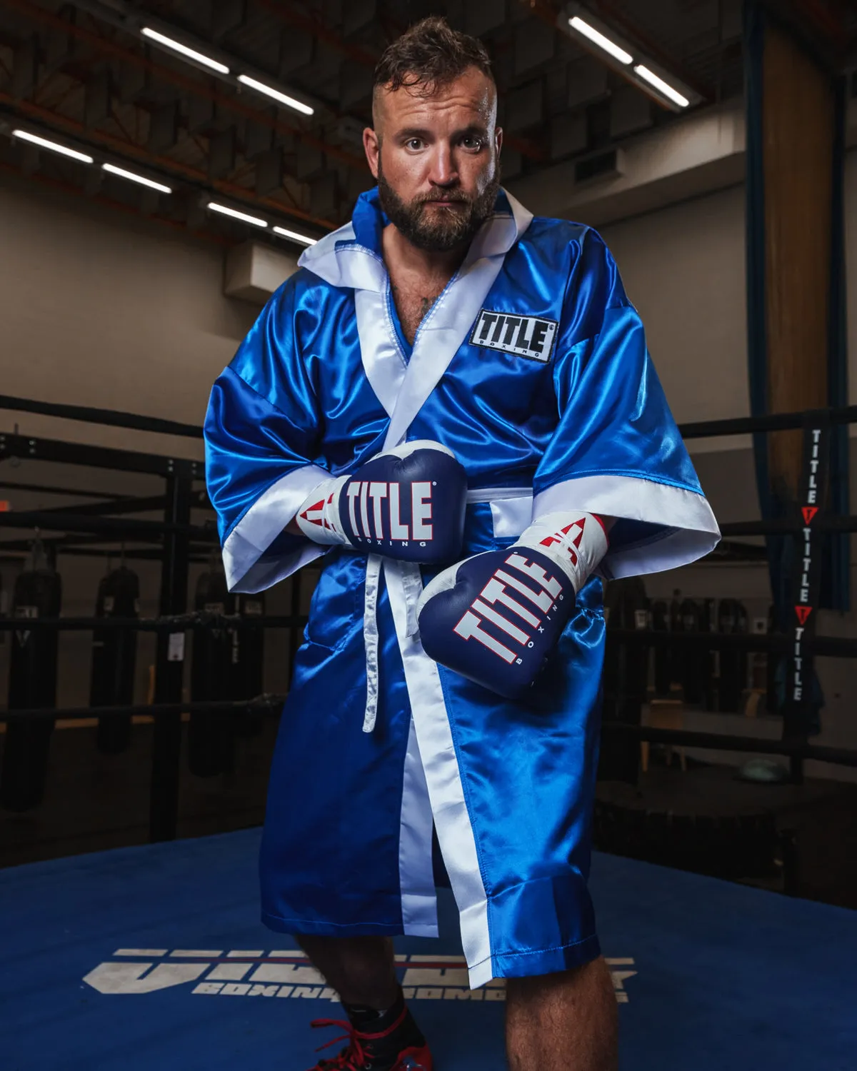 TITLE Boxing Pro Full Length Robe 3.0