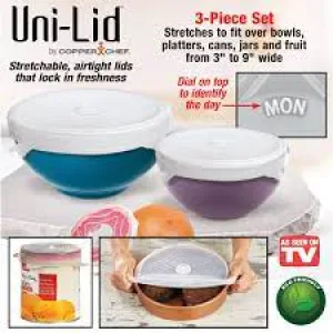 Uni-Lid by Copper Chef – Versatile Silicone Lids for Every Kitchen