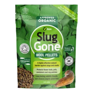 Vitax Organic Slug Gone Wool Pellets 3.5L Pouch