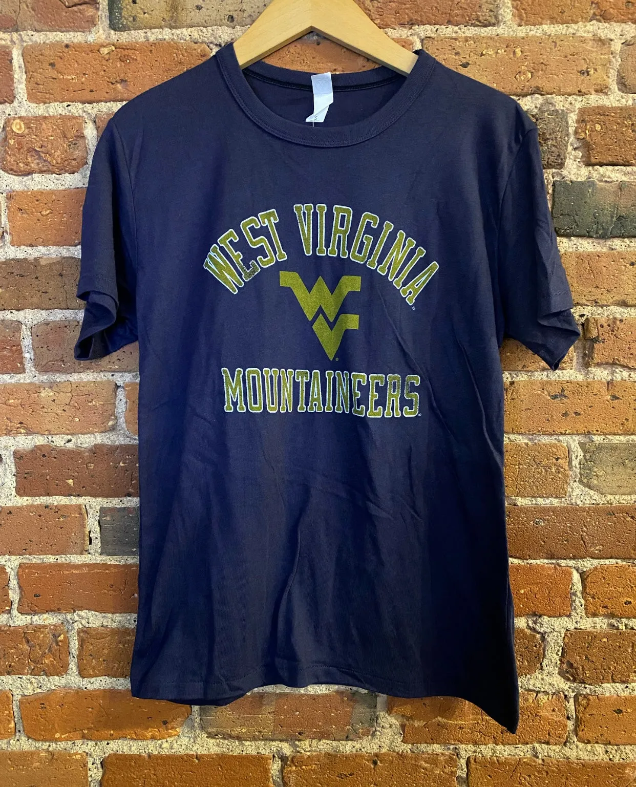 West Virginia University Arch over Logo Tee - AA Gear